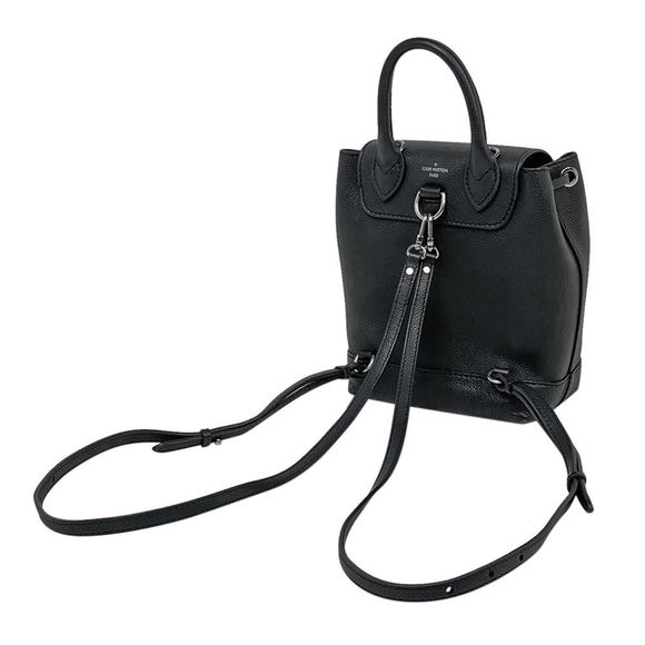 Louis Vuitton Backpack Mini Daypack Rucksack Leather Noir Black - Picture 2 of 6